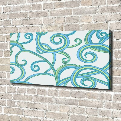 Bild auf leinwand Abstrakte Spiralen