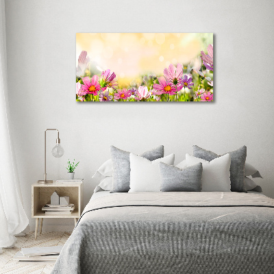 Wandbild Mohnblumen