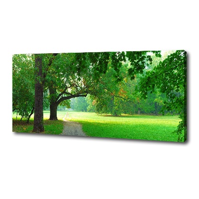 Wandbild Park im Herbst