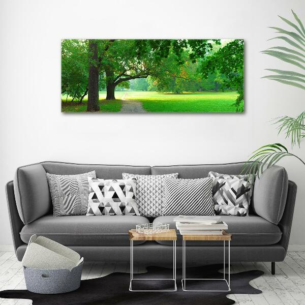 Wandbild Park im Herbst