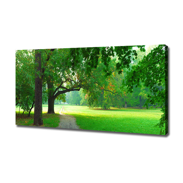 Wandbild Park im Herbst