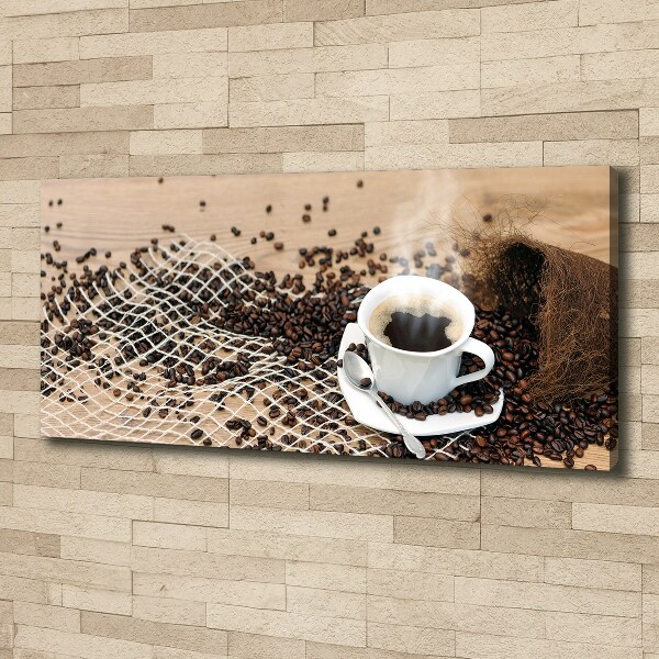 Wandbild Kaffee und Kaffeebohnen