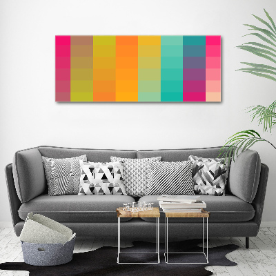 Wandbild Bunte Quadrate