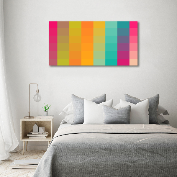Wandbild Bunte Quadrate