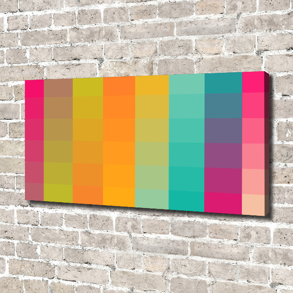 Wandbild Bunte Quadrate