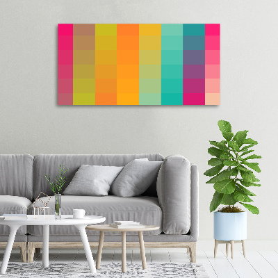 Wandbild Bunte Quadrate