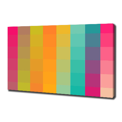 Wandbild Bunte Quadrate