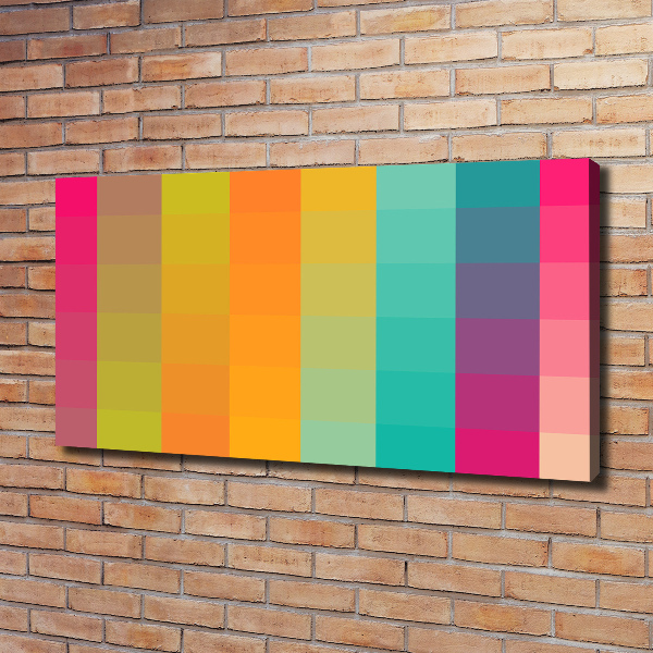 Wandbild Bunte Quadrate
