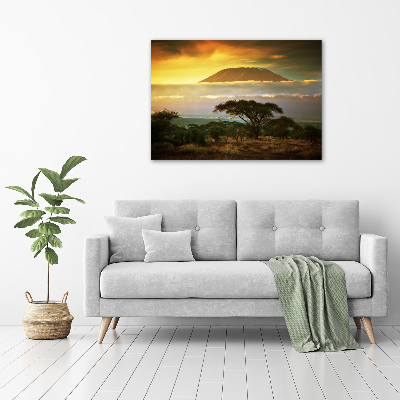 Wandbild Kilimandscharo, Kenia