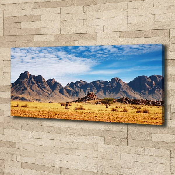 Wandbild Felsen in Namibia