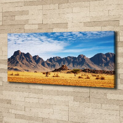 Wandbild Felsen in Namibia