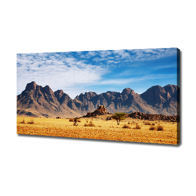 Wandbild Felsen in Namibia