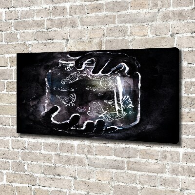 Wandbild Schmetterlinge im Glas