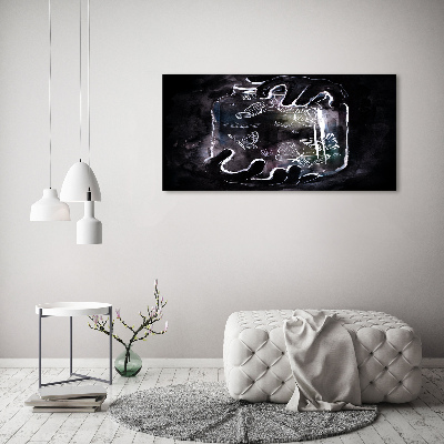 Wandbild Schmetterlinge im Glas