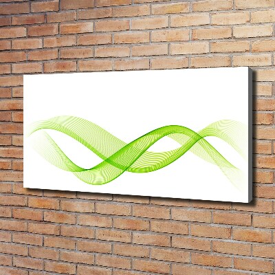 Bild auf leinwand Bunte Wellen