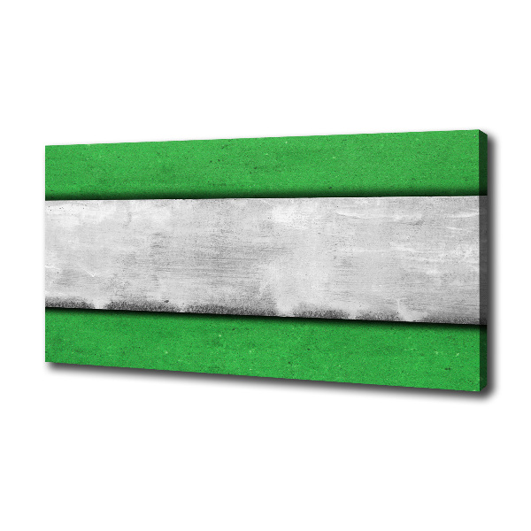 Wandbild Grüne Wand