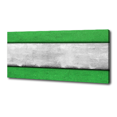Wandbild Grüne Wand