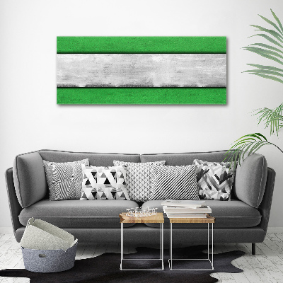 Wandbild Grüne Wand