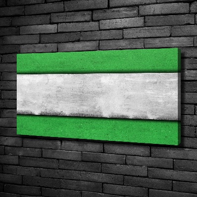 Wandbild Grüne Wand