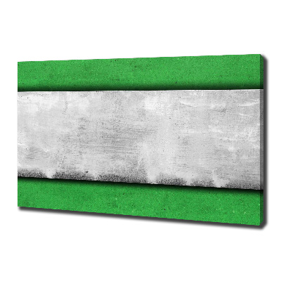Wandbild Grüne Wand