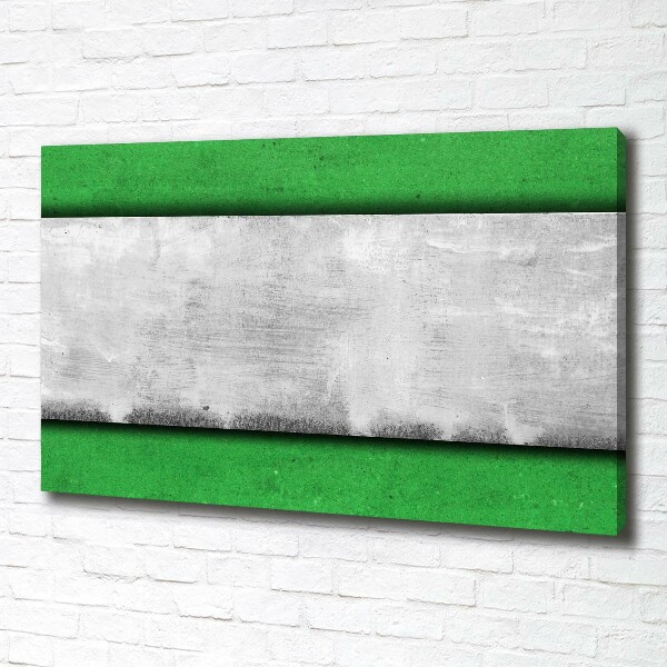Wandbild Grüne Wand