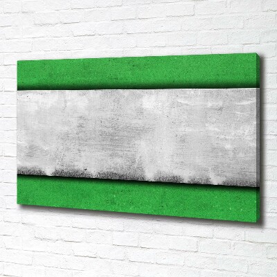 Wandbild Grüne Wand