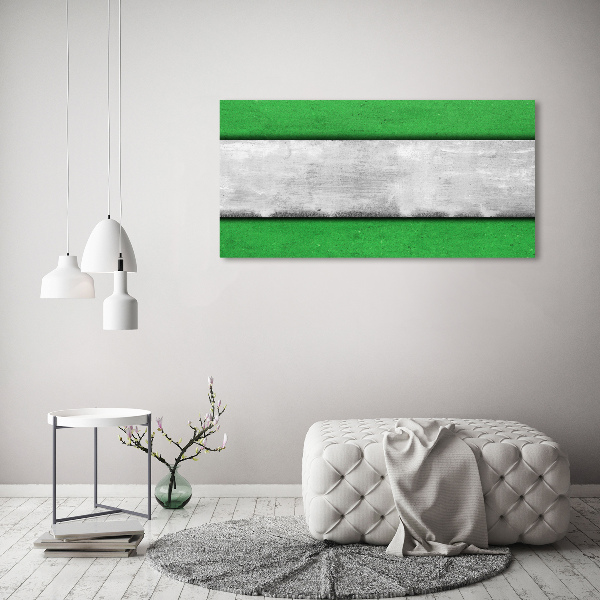 Wandbild Grüne Wand
