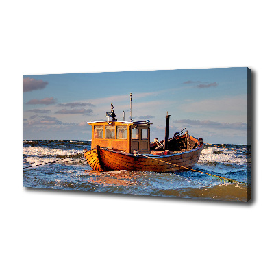 Wandbild Fischerboot