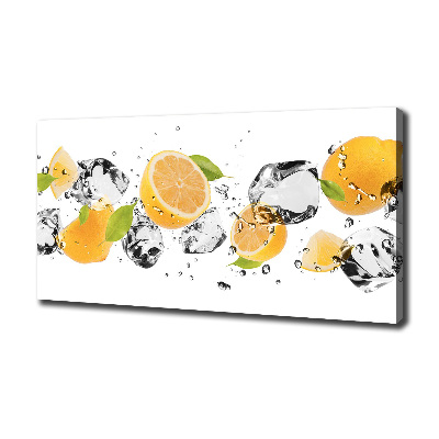 Fotobild Zitrone und Wasser