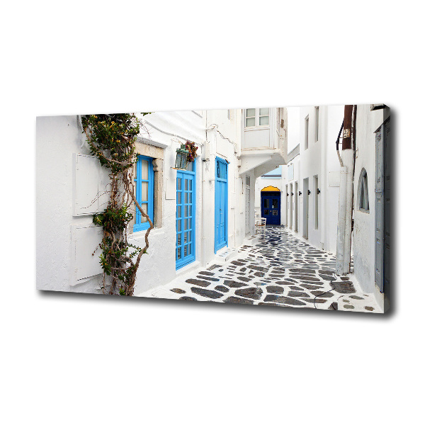 Bild auf leinwand Griechische Straßen