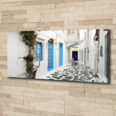Bild auf leinwand Griechische Straßen