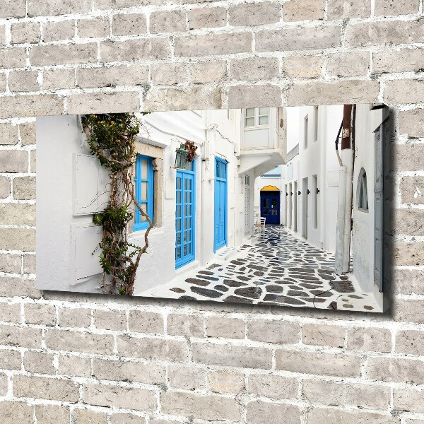 Bild auf leinwand Griechische Straßen