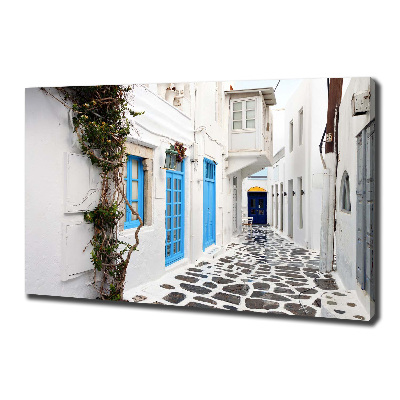 Bild auf leinwand Griechische Straßen