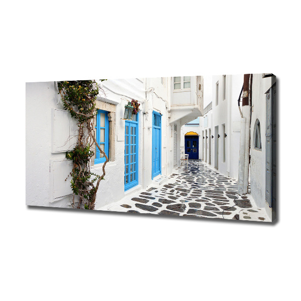 Bild auf leinwand Griechische Straßen