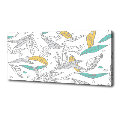 Wandbild Bunte Blätter