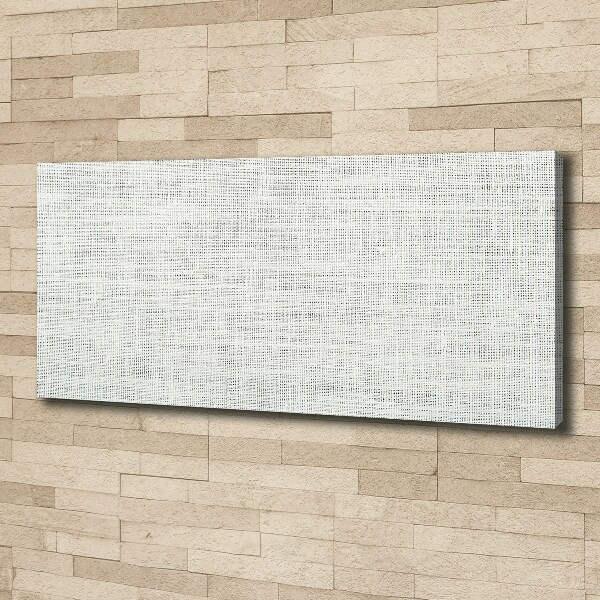 Bild auf leinwand Weißes Leinen