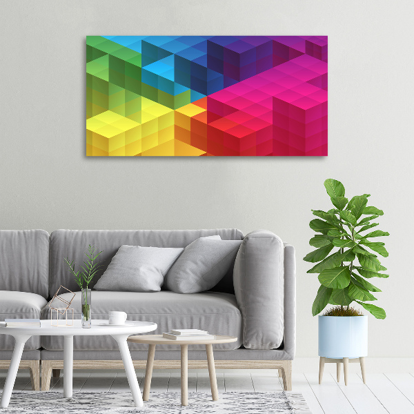 Wandbild Geometrischer Hintergrund