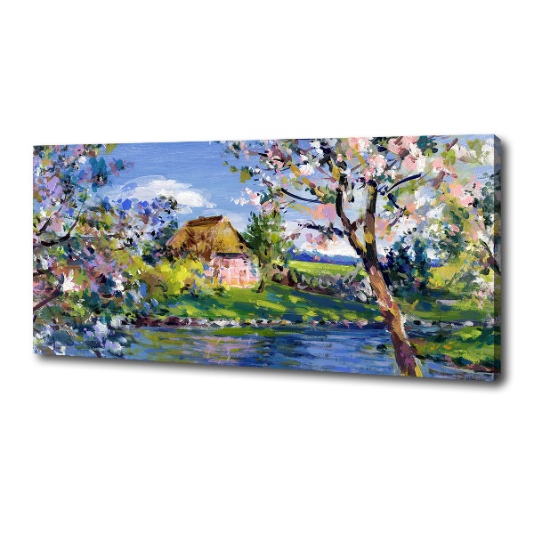 Wandbild Frühlingslandschaft