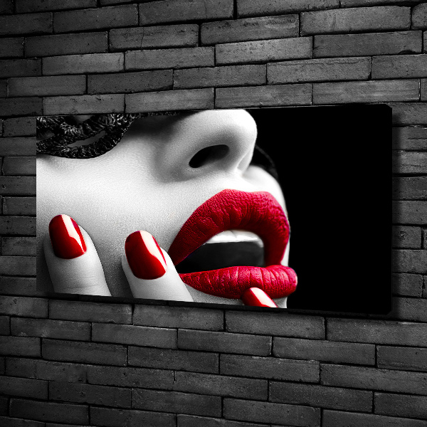 Fotobild Spitzenmaske