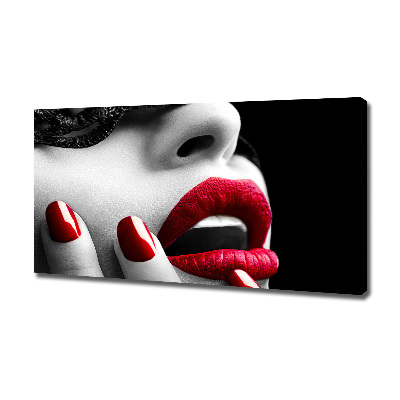 Fotobild Spitzenmaske