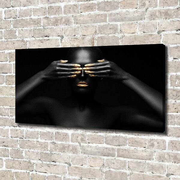 Fotobild Frau in Schwarz