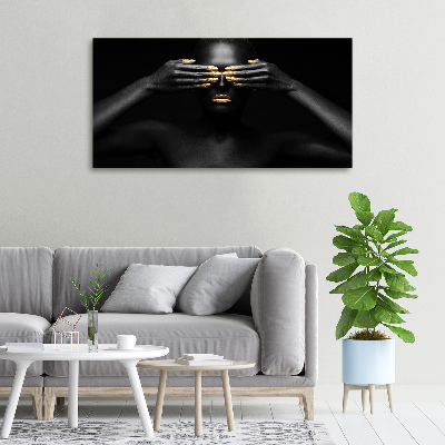 Fotobild Frau in Schwarz