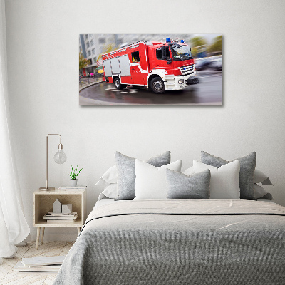 Bild auf leinwand Feuerwehrwagen
