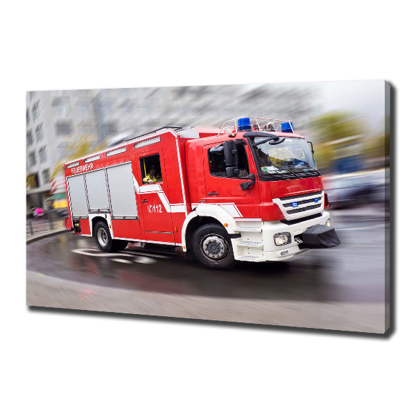 Bild auf leinwand Feuerwehrwagen