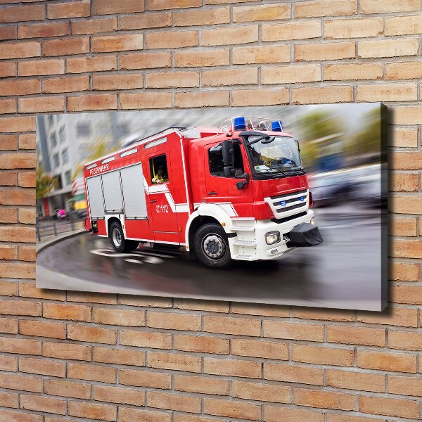 Bild auf leinwand Feuerwehrwagen