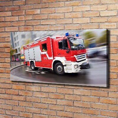 Bild auf leinwand Feuerwehrwagen