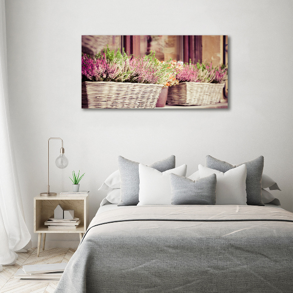Wandbild Lavendel im Topf