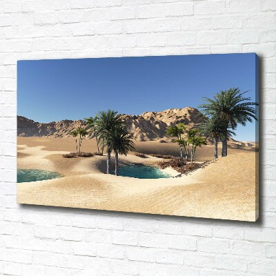 Wandbild Oase