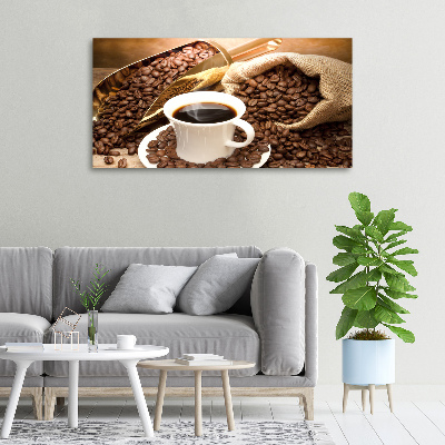 Bild auf leinwand Eine Tasse Kaffee