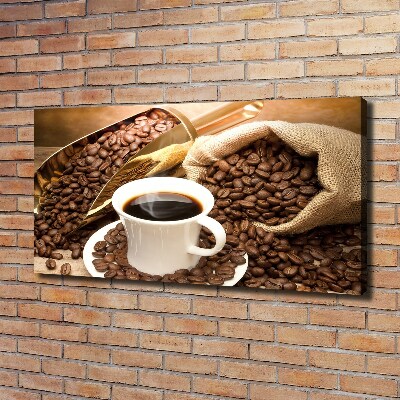 Bild auf leinwand Eine Tasse Kaffee